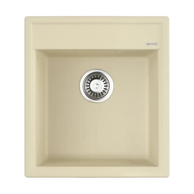 Omoikiri Daisen 46-BE Кухонная мойка Artgranit 46x51 см, цвет: ваниль 4993608