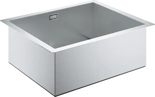 Grohe K700 Кухонная мойка из нержавеющей стали 56,4x20 см, с доп. чашей, цвет: нержавеющая сталь 31579SD0