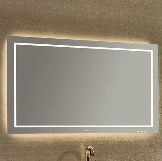 Villeroy & Boch Finion Зеркало, с настенным освещением 120x4,5x75h см G6001200