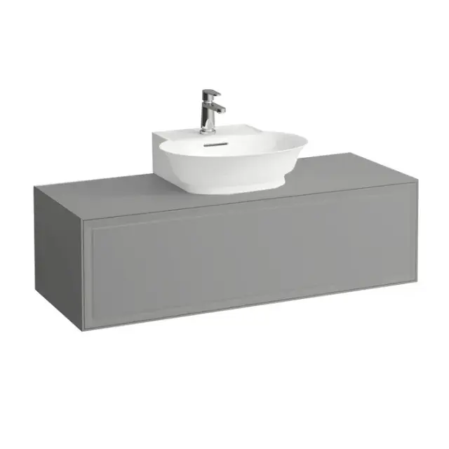 Laufen New Classic База под рак. подв., 118х45хh35 cм, 1 ящик, цвет серый 4.0602.3.085.627.1