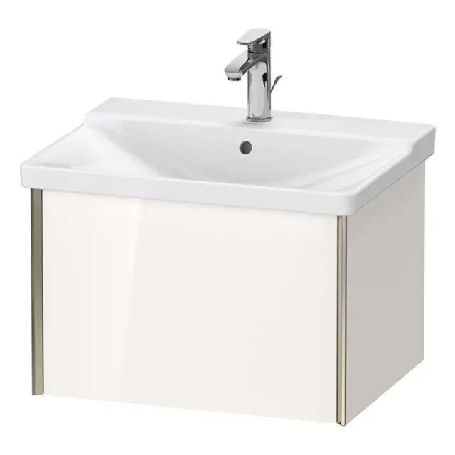 Duravit XViu Тумба подвесная 40,5x61x46,9 cм, для раковины #233265,цвет белый глянцевый XV40150B122