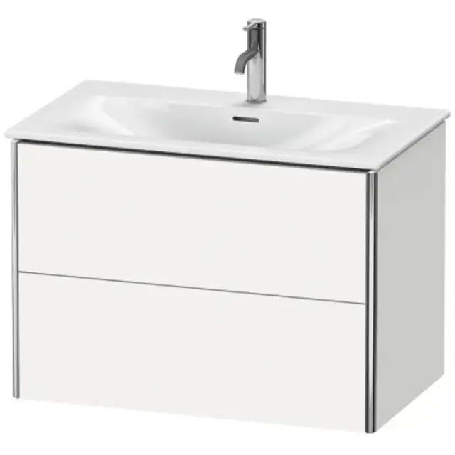 Duravit XSquare Тумба подвесная под раковину, 56x81xh47,8 cм, цвет White High Gloss XS432402222