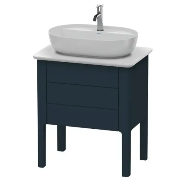 Duravit Luv База напольная, 74,3x68,8xh45 см, цвет темно-синий шелков.-мат. LU956509898