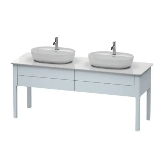 Duravit Luv База напольная, 74,3x178,8xh57,2 cм, цвет светло-голубой шелков.-мат. LU9562B9797