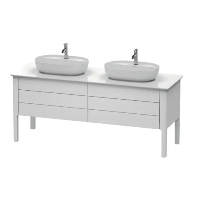 Duravit Luv База напольная, 74,3x178,8xh57,2 cм, цвет белый шелков.-мат. LU9567B3636