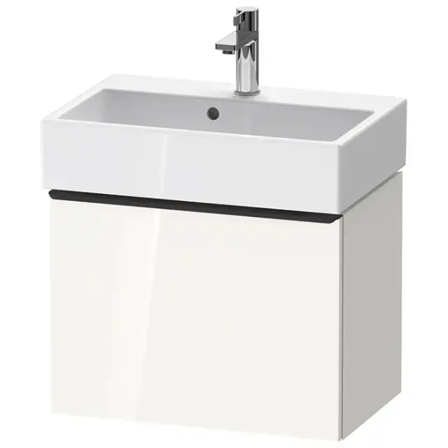 Duravit D-Neo Тумбочка подвесная компакт, 44x58,4xh37,2 см, цвет белый высокогл. DE422902222