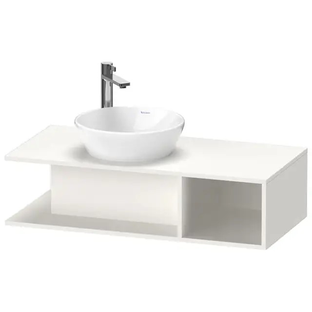 Duravit D-Neo Тумбочка подвесная компакт, 26x100xh48 cм, цвет белый высокогл. DE491902222
