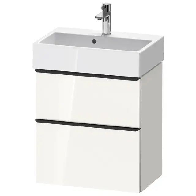 Duravit D-Neo Тумбочка подвесная компакт,62,5x58,4xh37,2 см, цвет белый высокогл. DE432902222