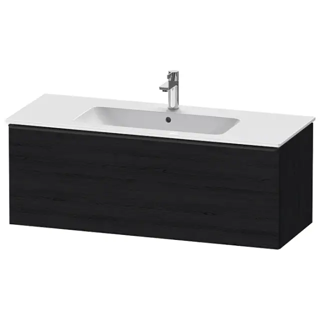Duravit D-Neo Тумбочка подвесная, 44x121xh46,2 см, цвет Black Oak DE426401616