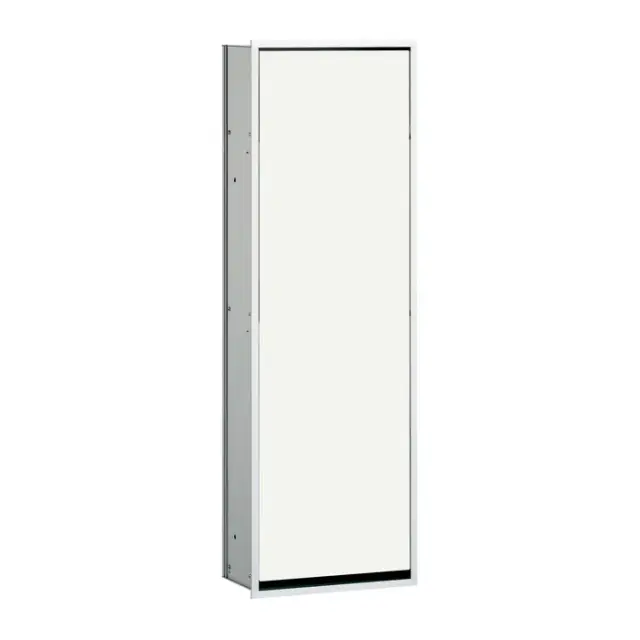 Emco Asis 300 Шкаф встраиваемый, 2 полки, дверь правая/левая, хром/белый ELS 9770 278 63