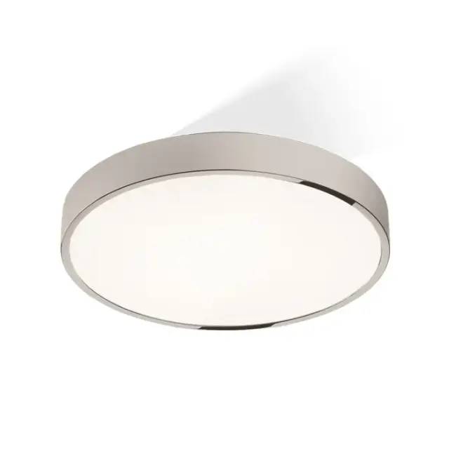 Decor Walther Round 45 Светильник потолочный 45x8 см, 2x R7S, цвет никель сатин. 0213934