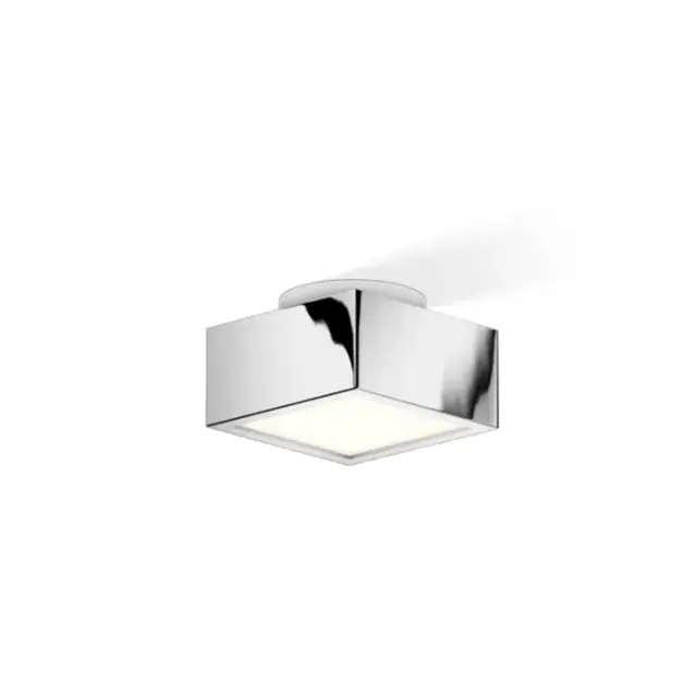 Decor Walther Cut 10 Светильник потолочный 10x10xh6.5 см, 1x G9 max. 40W, цвет хром 0212300