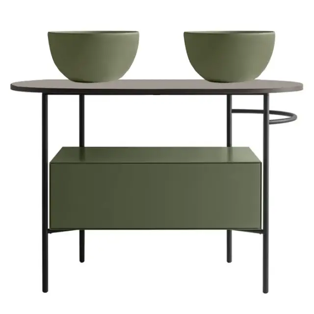 Globo Bob База для консоли OP019BAR 75x24x45h см, цвет: felce OP021BFE