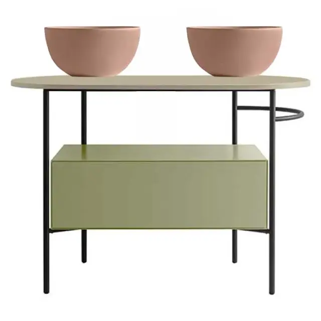 Globo Bob База для консоли OP019BAR 75x24x45h см, цвет: lime OP021BLI