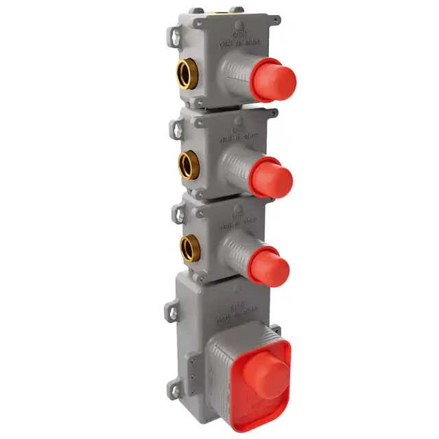 Fima Carlo Frattini Внутренняя часть встраиваемого термост. смесителя для душа, 3 источника F2463