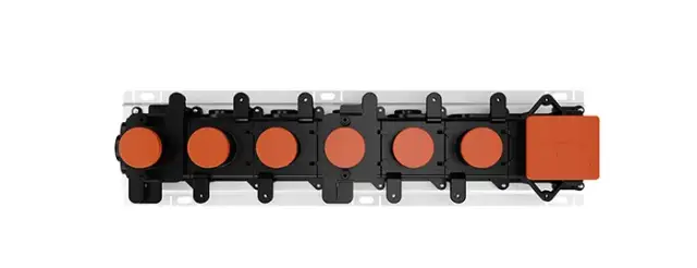 Gessi Hi-Fi Встраиваемая часть для термостатического смесителя на 5 потребителей 63017#031