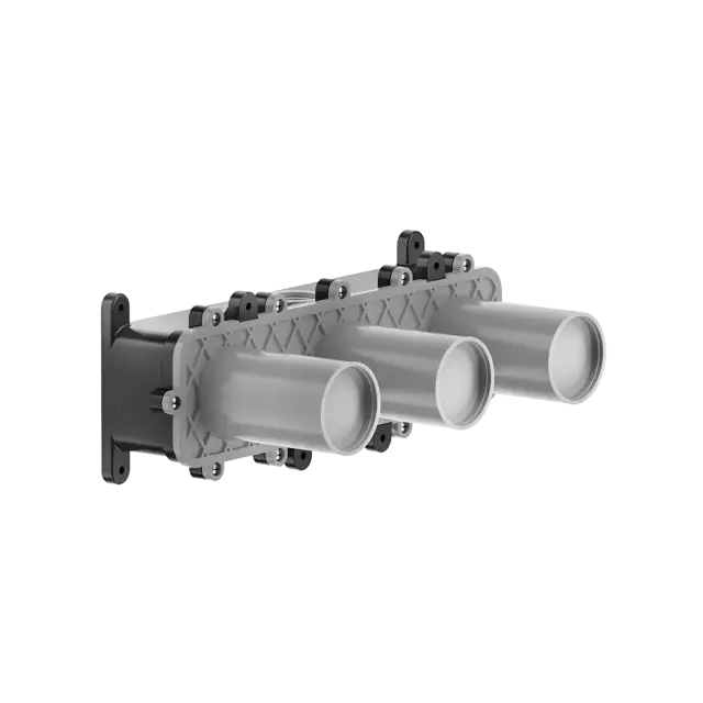 Gessi Встраиваемая часть настенного смесителя для ванны, цвет steel brushed 54139#239