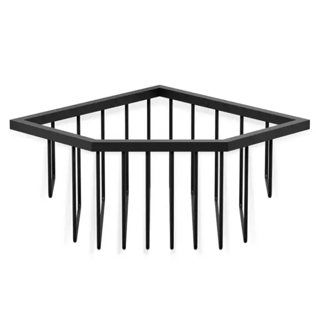 Decor Walther Universal WA ECK1 Полка-корзинка универсальная 18x18xh9,5 см цвет: черный мат. 0703360