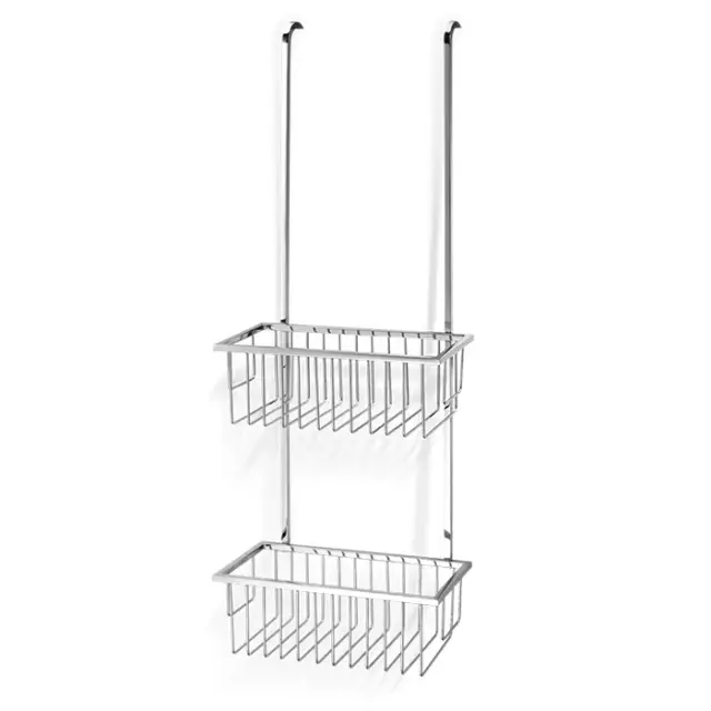 Decor Walther Universal WA HGK1 Полка-корзина 26x12,5xh70 см, 2-ярусная, цвет: хром 0703700