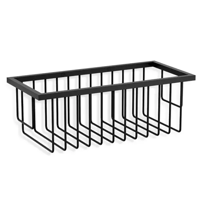 Decor Walther Universal WA WND1 Полка-корзинка универсальная 26x12xh9,5 см цвет: черный мат. 0703260