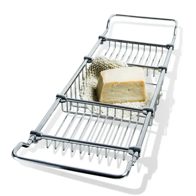 Decor Walther Universal DW 25 Полочка на ванну 83x20,5x6,5h cм, цвет: хром 0845100