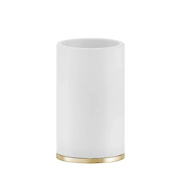 Gessi Inciso Стакан для зубных щеток настольный, керамический, цвет: gold PVD 58531#246