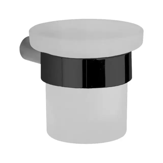 Cisal System Стакан подвесной, цвет: Night Black SY09050040