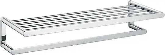 Keuco Elegance New Полка для полотенец с полотенцедержателем, цвет: хром 11675 010000
