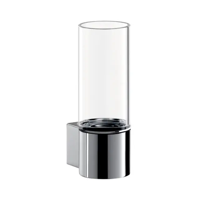 Emco System2 Стакан подвесной, прозрачное стекло, цвет: хром 3520 001 00
