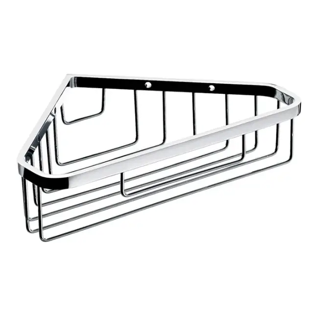 Emco System2 Полочка-решетка угловая, 20,2x20,2xh6,1 cм, цвет хром 3545 001 09