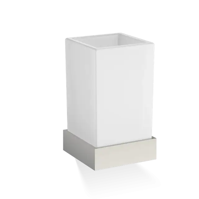 Decor Walther Corner WMG Стакан подвесной, стекло сатинированное, цвет: никель сатин. 0561734