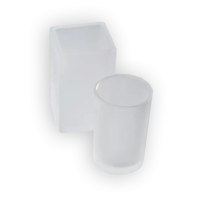 Decor Walther Corner EMG Стакан настольный, стекло сатинированное, цвет: стекло 0562700