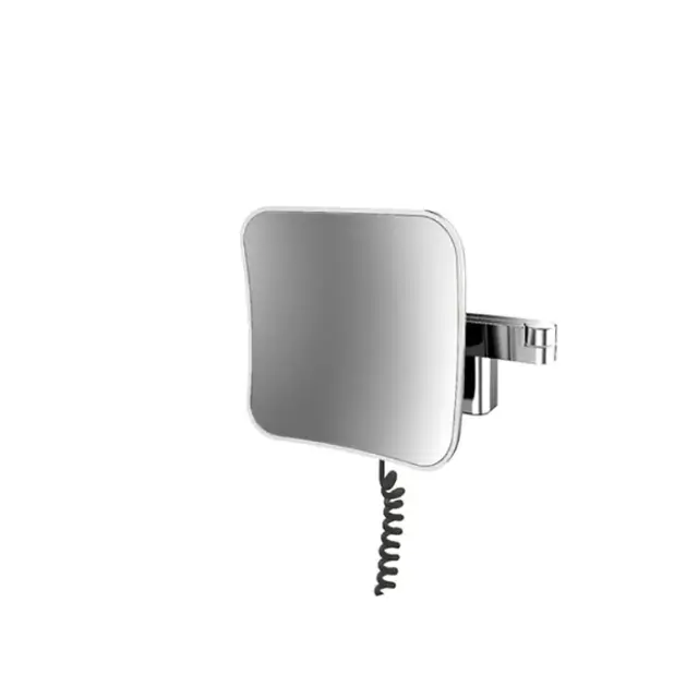 Emco Evo Зеркало косметическое, LED, 20,9x20,9 cм, двойной, Snoer, ELS, цвет: хром 1095 080 51