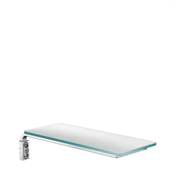 Hansgrohe Cassetta E Мыльница на штангу, матовое стекло, латунь цвет: хром 26511000