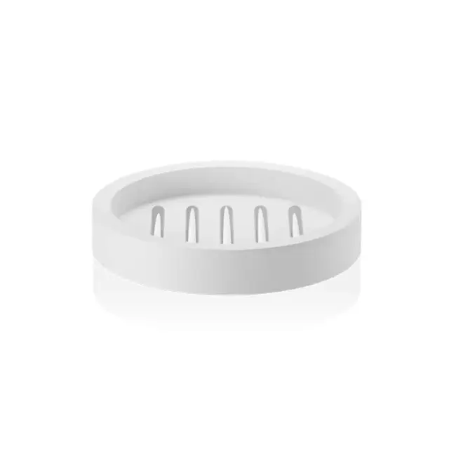 Decor Walther Stone STS Мыльница с керамической чашей, настольная, цвет: хром 0972154