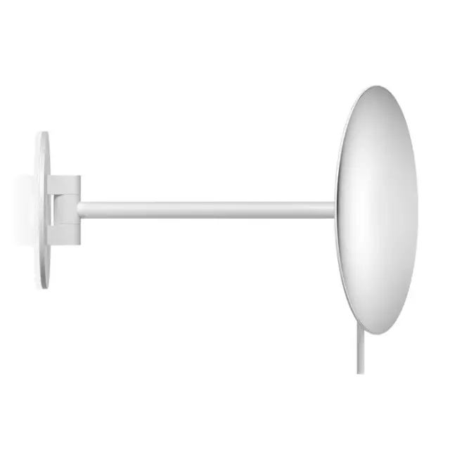 Decor Walther Round SPT 72 Косметическое зеркало 22.4 см, подвесное, цвет матовый белый 0122850