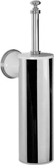 TW Harmony 220 Ершик для унитаза подвесной в латунной колбе, цвет: хром/белый TWHA220bi/cr