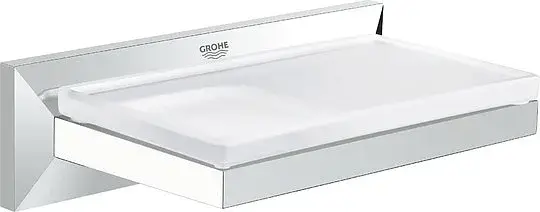 Grohe Allure Brilliant Мыльница с керамической чашей, подвесная, цвет: хром 40504000