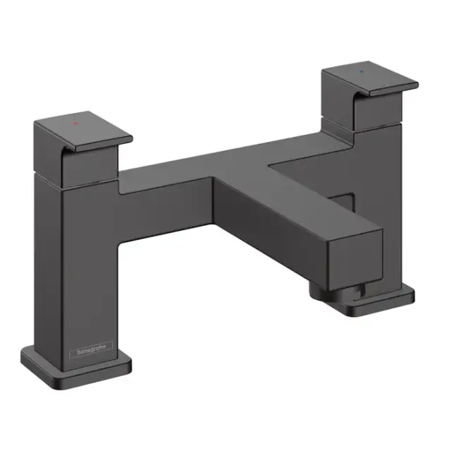 Hansgrohe Vernis Shape Смеcитель на борт ванны на 2 отверстия, цвет: матовый черный 71452670