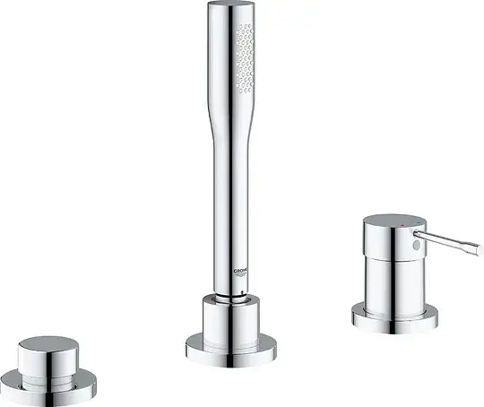 Grohe Essence New Смеситель на борт ванны, на 3 отверстия, цвет: хром 19976001