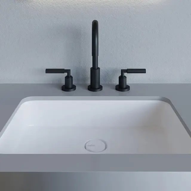 Salini Marea 09 S-Stone Раковина встраиваемая снизу 53х38 см, цвет белый матовый 1802209M