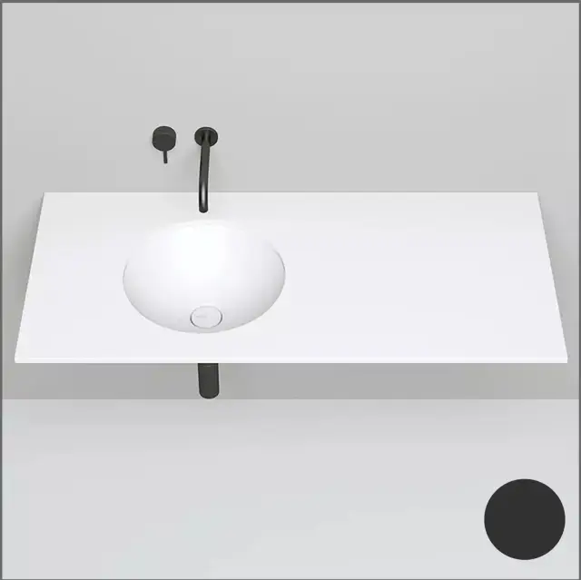 Salini Marea 05 S-Stone Раковина встраиваемая снизу 42х42 см, матовый цвет: RAL 1802205MF