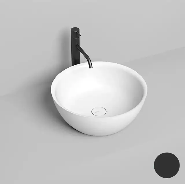 Salini Alda 02 S-Stone Раковина накладная 42,5х42,5х15,5h, матовый цвет: RAL 1102210MF