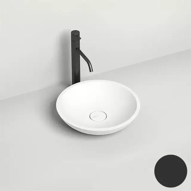 Salini Callista 05 S-Sense Раковина накладная 37х37х8,5h, глянцевый цвет: RAL 1101105GF