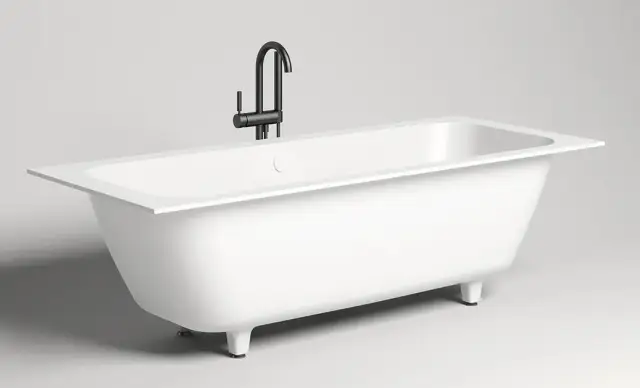 Salini Orlanda Axis Ванна S-Sense встраиваемая 191,1x80,5 см, цвет: RAL полностью матовый 103211MF