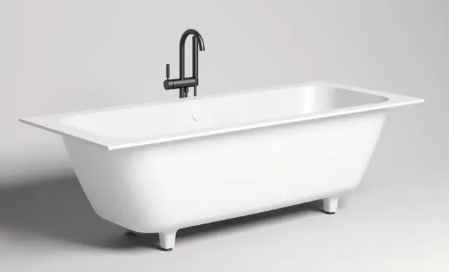 Salini Orlanda Axis Ванна S-Sense встраиваемая 191,1x80,5 см, цвет: белый глянцевый 103211G