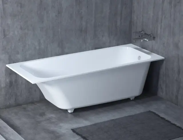 Salini Orlanda Ванна из S-Stone встраиваемая 168,5x69 см, цвет: RAL полностью матовый 102021MF