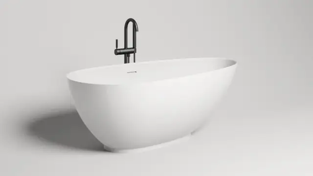 Salini Paola Ванна из S-Sense отдельностоящая 172x82,5 см, цвет: RAL полностью глянцевый 101512GF