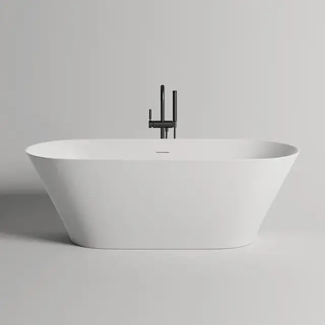 Salini Mona Ванна из S-Sense отдельностоящая 180x81,5 см, цвет: белый глянцевый 102911G