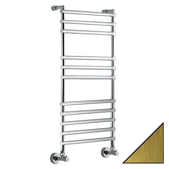 Margaroli Sole 464/11 Полотенцесушитель водяной 53,5х107h (int 47), цвет: bronze/old brass 4644711OBN